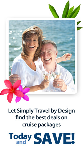 Let Simply Travel by Design find the best deals on cruise packages
